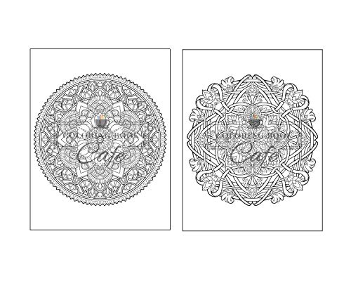 125 Mandalas: An Adult Coloring Book Featuring 125 of the World's Most Beautiful Mandalas for Stress Relief and Relaxation - Image 9
