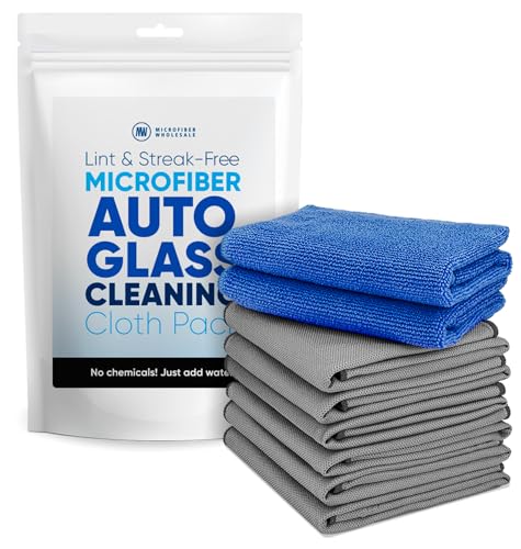 Can You Use Glass Cleaner on Car Windows? Truth & Tips 7 Claro Glass Towels Car Detailing 8-Pack – Streak Free Windshield Cleaner Cloth | Auto Glass Cleaner for Car Windows, Mirrors & Screens | Microfiber Car Cleaning Cloth for Detailing & Interior Use
