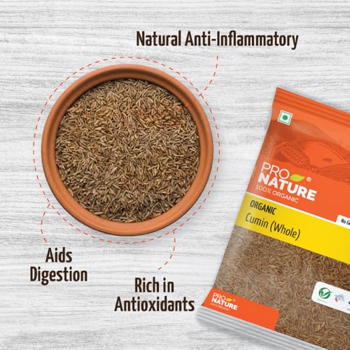Image of Pro Nature Organic Cumin, Whole, 250grams