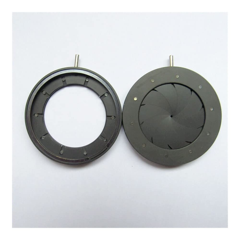 Microscopio Diafragma óptico de 1-29 mm Diafragma de Iris Ajustable Apertura de 1-29 mm Cámara mecánica Microscopio Módulo óptico