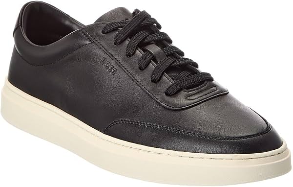 Tenis BOSS Kieran de piel lisa para hombre