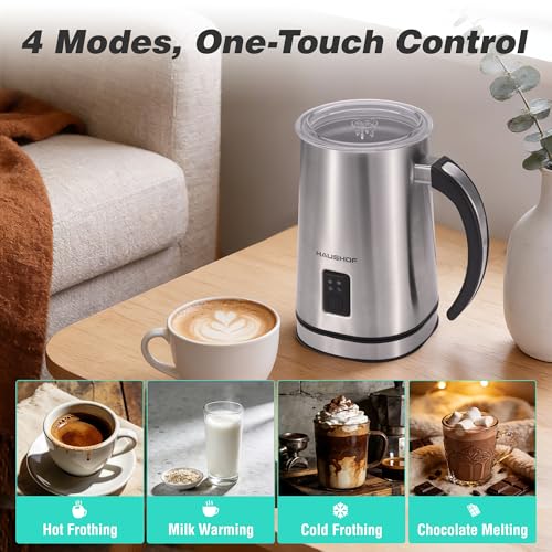HAUSHOF Milk Frother, 4-in - Additional View