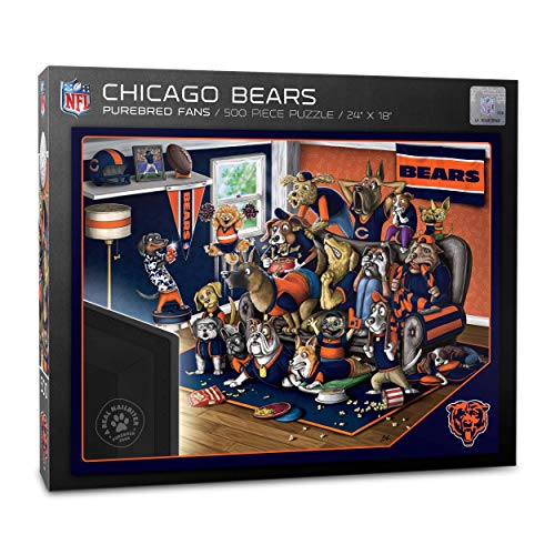 Image of YouTheFan NFL Purebred Fans 500pc Puzzle - A Real Nailbiter
