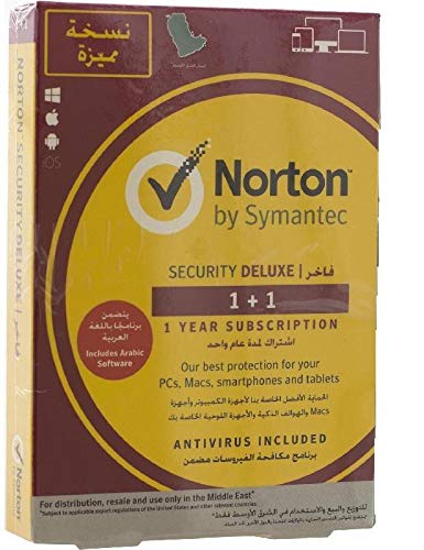 Norton by Symantec2 User Security Deluxe 3.0 1 Year Subscription