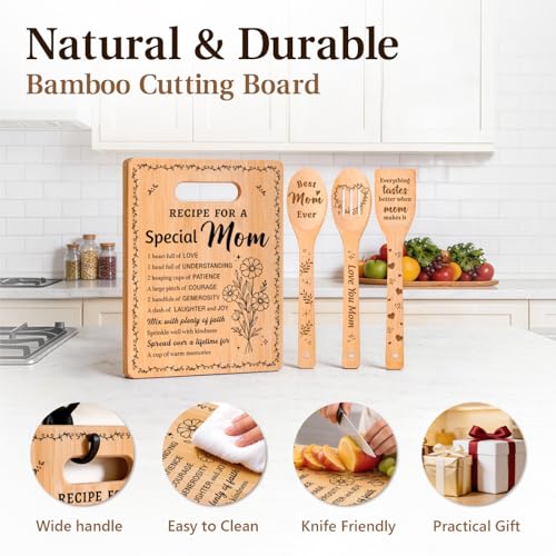 Set de tablas de cortar de bambú LUMELOOM para mamá miniatura 3