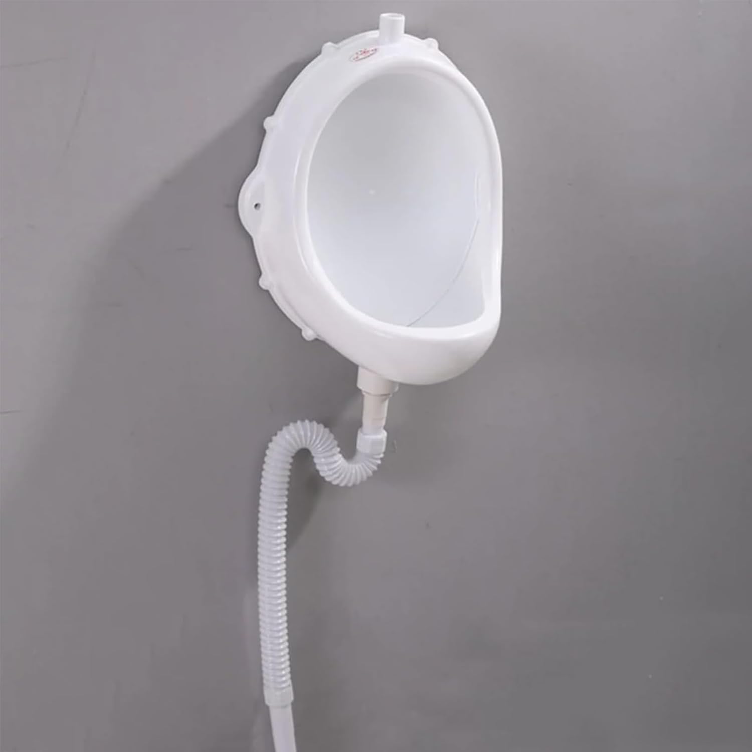 Outdoor Waterless Urinal With Hose And Flush Valve Diverter Temporary Urinal Wall Mounted Commercial Men Plastic Urinals High Efficiency Washout Urinal Mobile Toilet Portable Urinal Trough Urine(Urina