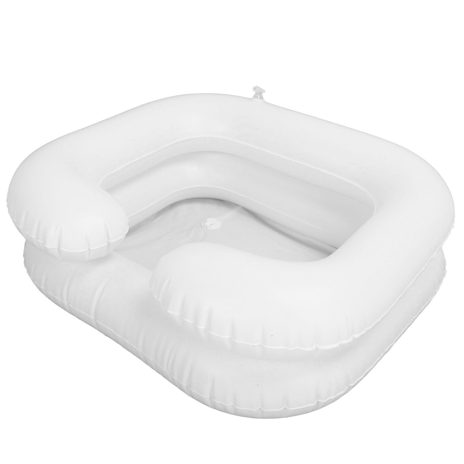 Lavabo de shampoing gonflable au lit pour simplifier la toilette de vos proches