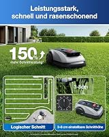 ECOVACS Goat O600 RTK Care Kit Mähroboter Ohne Begrenzungskabel, 600 m², RTK+Vision-Navigation, Rasenmähroboter, KI-Hindernisvermeidung, App Steuerung, Passiert 0,7 M Schmale Stellen – Ansicht 8