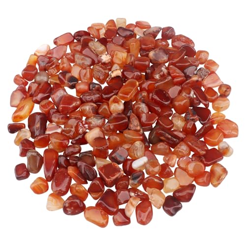 435g Pierres succulentes concassées naturelles gravier aquarium rouge