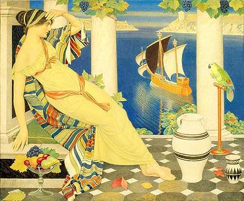Art reproduction impression d'affiches Ariane sur toile haut de gamme 60x90cm