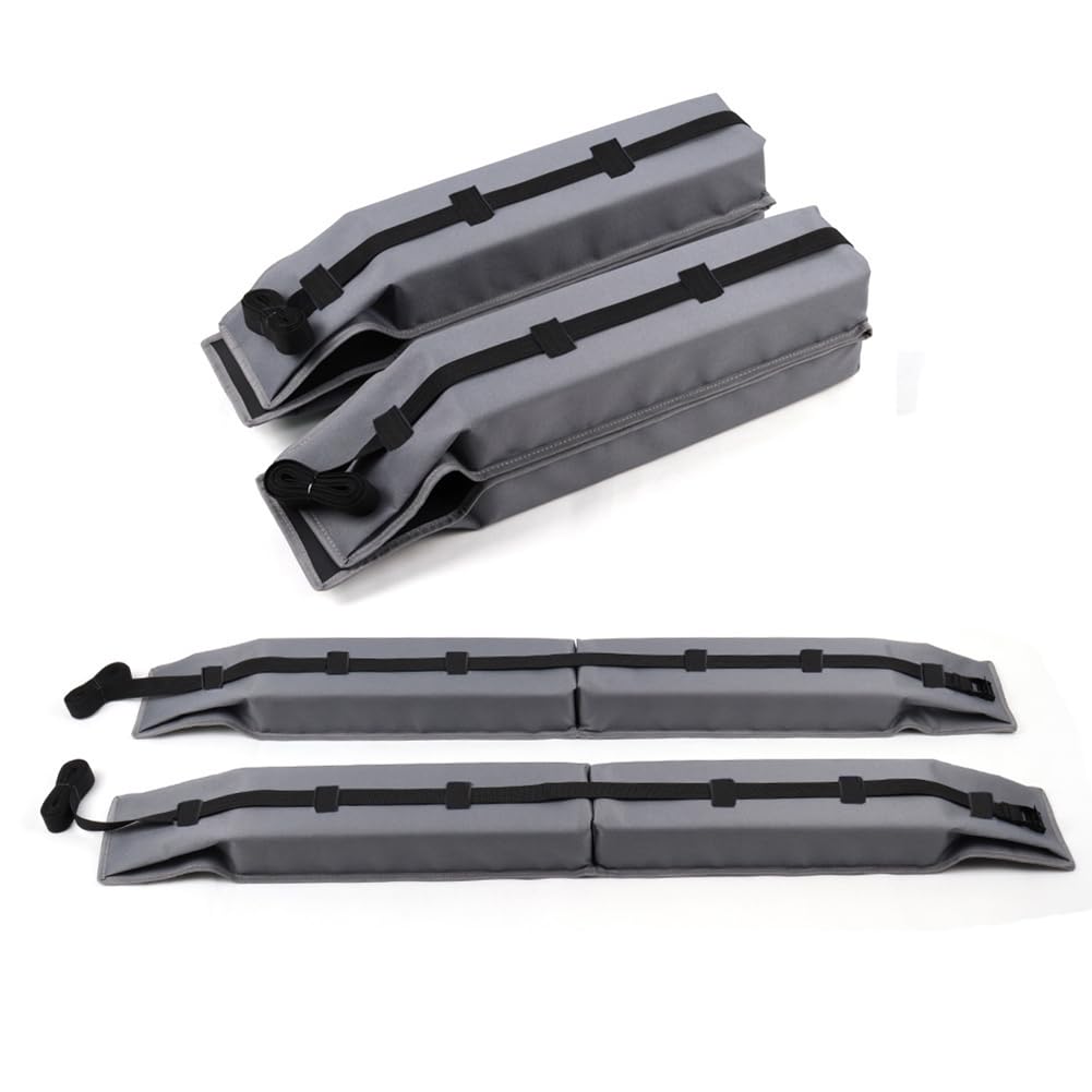 DCYBDL Car Roof Rack for Nissan Altima Maxima Laurel Cefiro, 600D Oxford Fabric Waterproof Tearproof Soft Roof Rack Pads with Quick Release Buckles Anti Slip Bottom