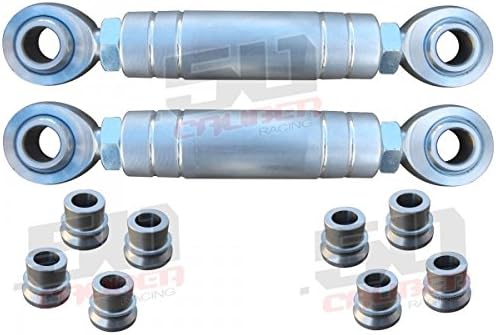 50 Caliber Racing Heavy Duty Sway Bar Link Kit 5/8" Steel Joints for 2014-Up RZR/RZR4 XP 1000 New [EL-1000S]
