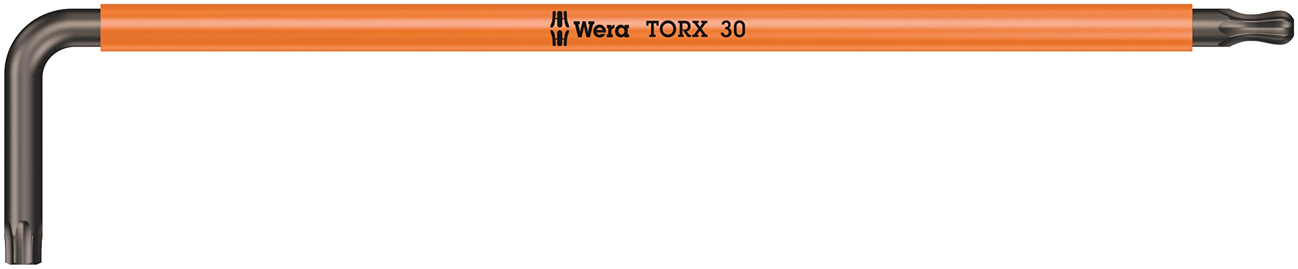 Wera Bright Orange 05024488001 967 Spkxl Torx Laser Long L-Key, Tx 30 X 195 Mm