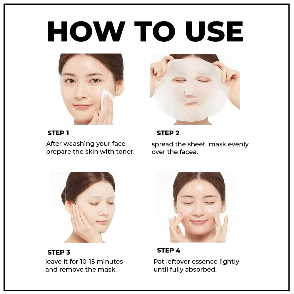 MISSHA Airy Fit Sheet Mask - Rice (30 sheets) : Amazon.ca: Beauty