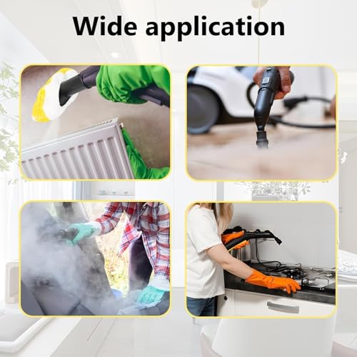 15 Stück für Kärcher Dampfreiniger Zubehör Easyfix SC1 SC2 SC3 SC4 SC5 Zubehör Rundbürstenset Düse Rundbürsten Bürste Dampfreiniger Ersatzteile Dampfreinigerzubehör Aufsätze