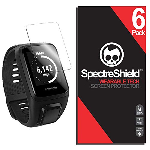 [6-Pack] Spectre Shield Screen Protector for TomTom Spark 3 Accessory TomTom Spark 3 Screen Protecto - //coolthings.us