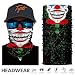 TEFITI Face Shield, Multifunctional Motorcycle Face Mask Balaclava Bandana Headband for All Outdoor Sports (AC-2017142)