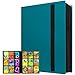 ã€2023ã€‘Trading Card Binder 9 Pocket Pages, Sports Hockey Card Binder Collector Side-loading Baseball Card Holder Binder with Sleeves 20 Sheets 360 Game Card Binders for Football Soccer Basketball Cards