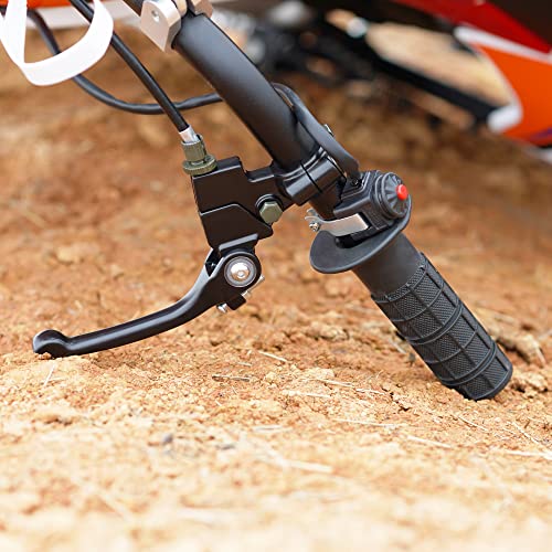 Mtatcn 7/8 Inch Brake Lever Folding Clutch Set For 22Mm Handlebar 50Cc 70Cc 100Cc 110Cc 125Cc 150Cc Ssr Atv Pit Dirt Bike Motocross Black #TOP4