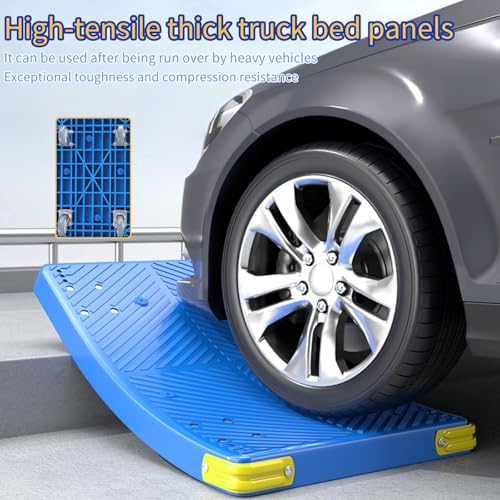 Carretilla plegable para carga 200kg azul 73x49cm miniatura 6