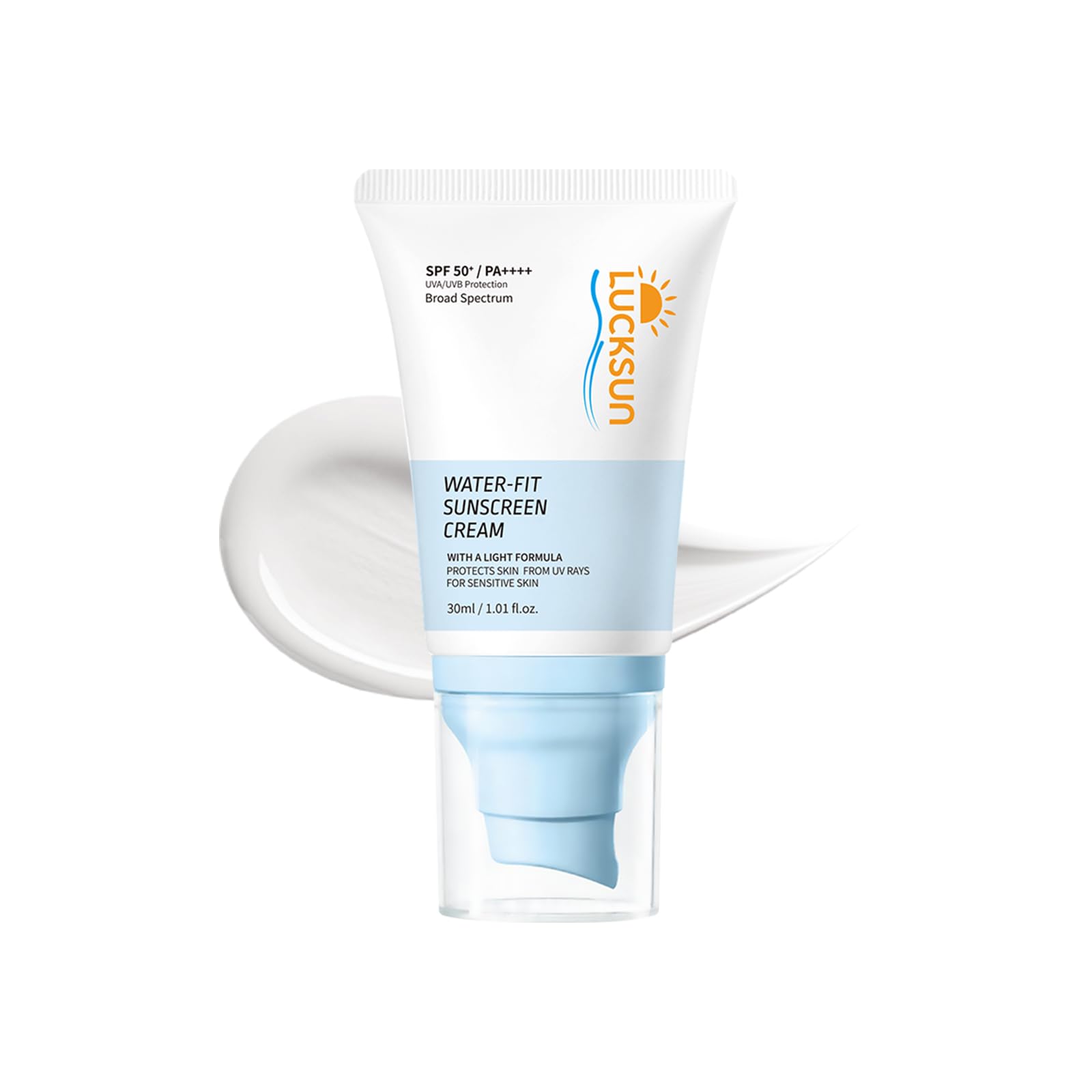 SPF 50 Daily Face Moisturizer Sunscreen with Hyaluronic Acid & Ceramides, Broad Spectrum Sunscreen for Dry Sensitive Skin, Non-Greasy Hydrating Lotion (1)