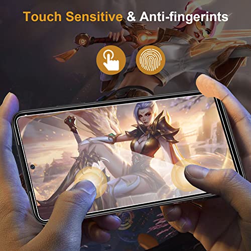 Yenwen-Verre-Trempe-Compatible-avec-Xiaomi-Redmi-Note-11-Contenir-2-Pieces-Film-Protection-ecran-et-2-Pieces-Camera-Arriere-Protecteur-Anti-Rayures-Durete-9H-Glass-Sans-Bulles