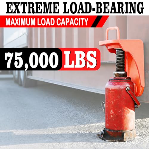 2 Pack Shipping Container Jack Lug,Heavy Duty Container Leveling Lifter with U-Shape Handle & Limiter, Booster Jack for Container Homes, Sea Can Leveling & Stabilization - Thumbnail 6