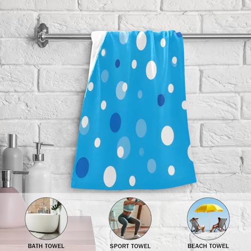 Toallas de mano absorbentes y de secado rápido en algodón suave, pack de 2 7