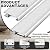 Threlaco 2 Pack 2 x 36 Inch Exterior Door Threshold Strip Metal Building Exterior Door Saddle Sill Threshold Suitable for Th200, Th394 and Th397 Window Sills Laminate Tile Floor Vinyl Mat Edge