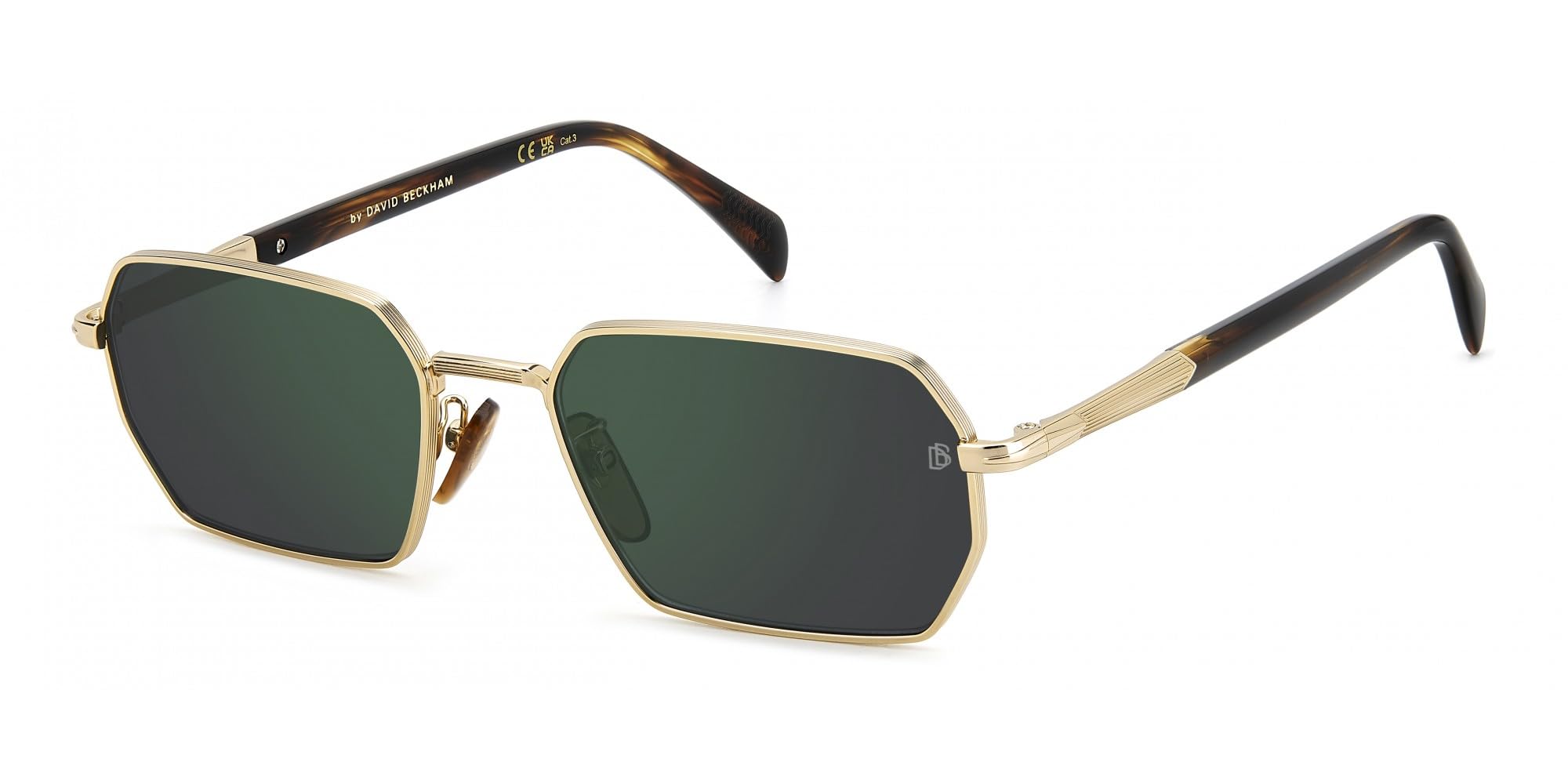DAVID BECKHAM Brille DB 1174/S Größe 55-19 mm Matte Gold Havana/Eye size: 55 - Bridge size: 19