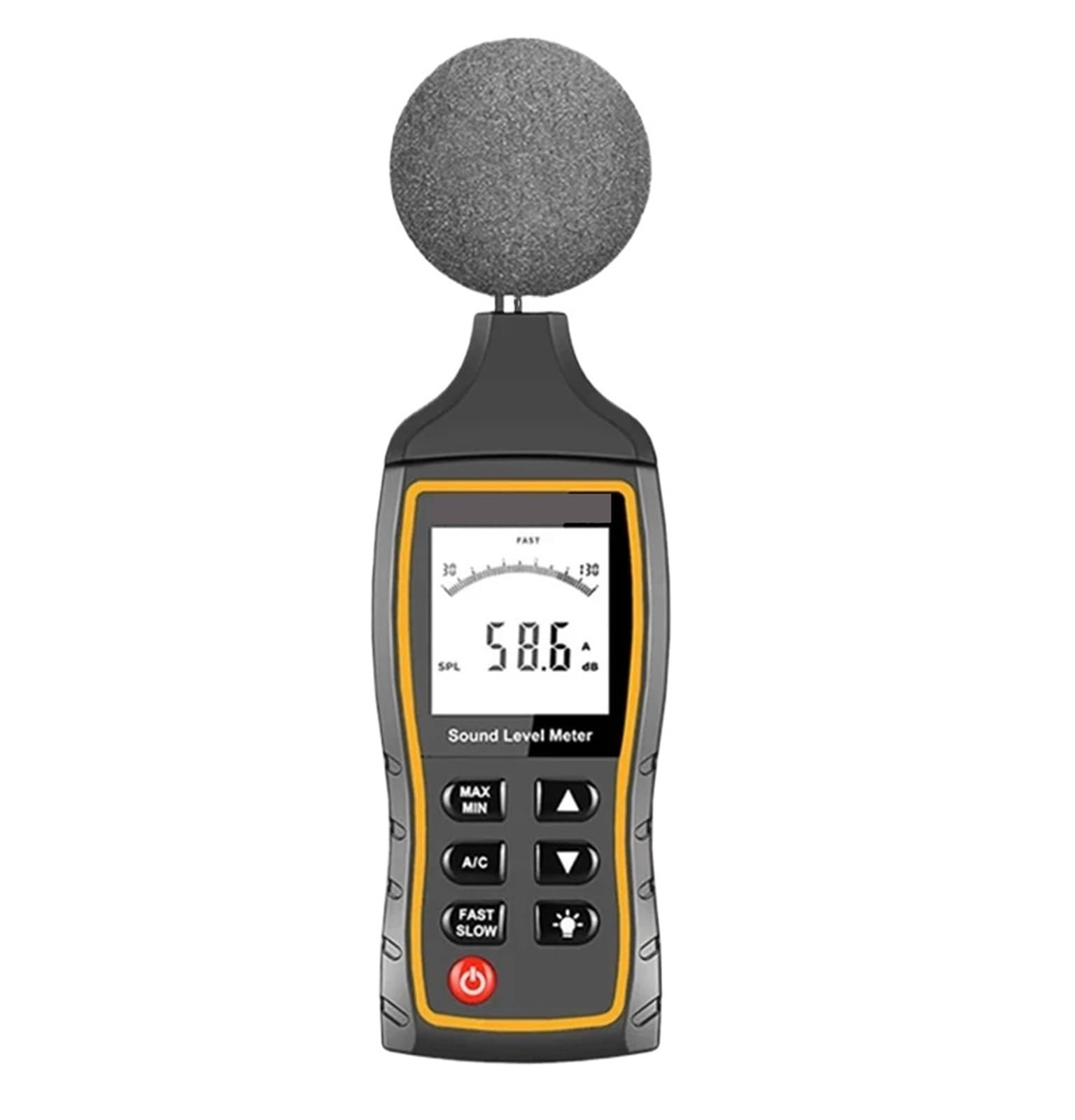 Edede 523 Decibel Meter, Digital Sound Level Meter Decibel Monitor Tester Db Measuring Instrument Handheld Noise Audio Db Detector(523)