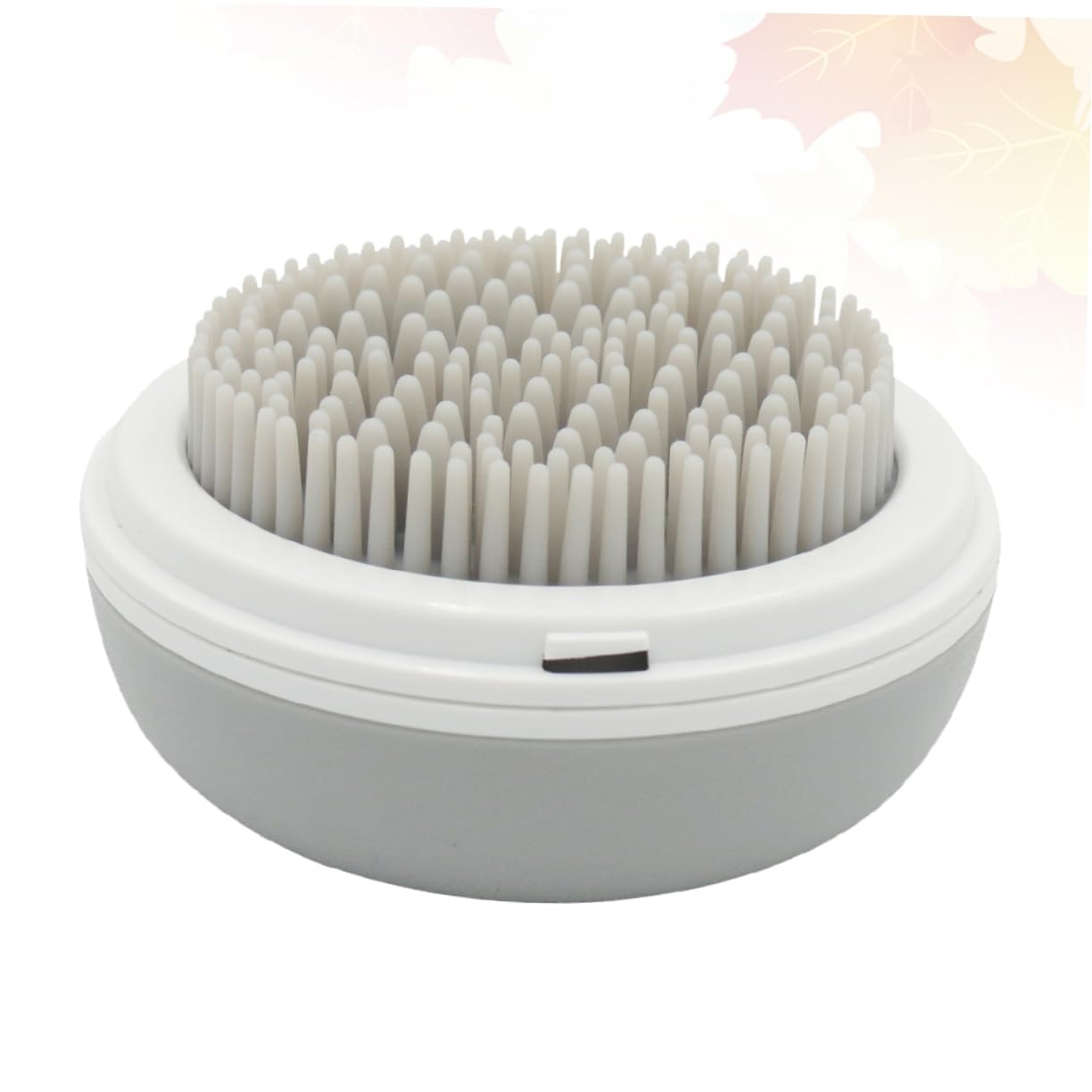 Hohopeti Grey Multifunctional Pet Cleaning Comb Hair Removal Brush for Bathing for Dogs and Cats Efficiently Removes Loose Hair Tangles and