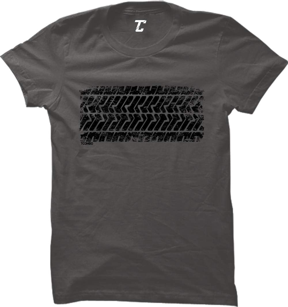 Tire Track - Street Racing Car Turbo Women's T-Shirt (Charcoal, X-Large)