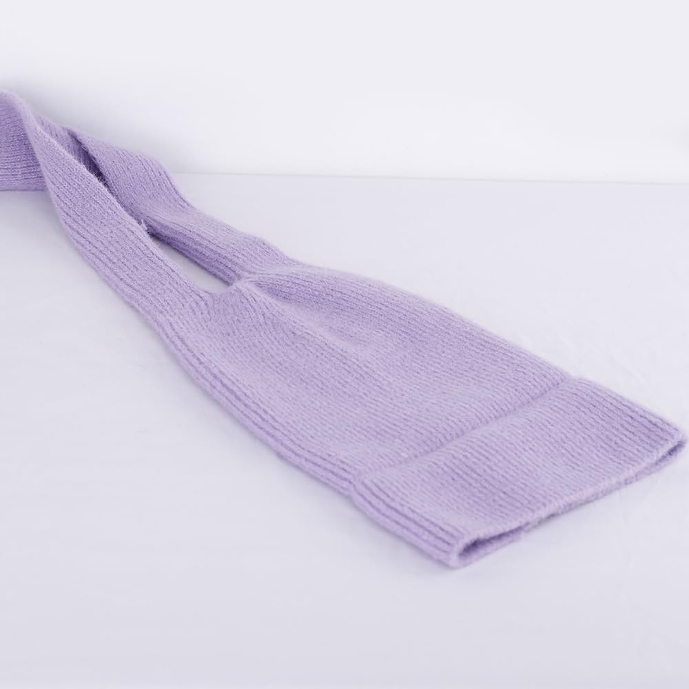 Damen-Hasenmütze, süße Hasenmütze, Häkelmütze, Wintermütze, warme Beanie-Mütze, Outdoor-, Ski-, Freizeitmütze