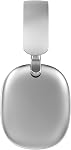 C6 Casques d'annulation active du bruit, casque Bluetooth sans fil sur oreille, 60H Temps de jeu, Lightweight pliant Deep Bass Comfort Coupes d'oreilles avec micro pour iPad/voyage/PC/Home Silver