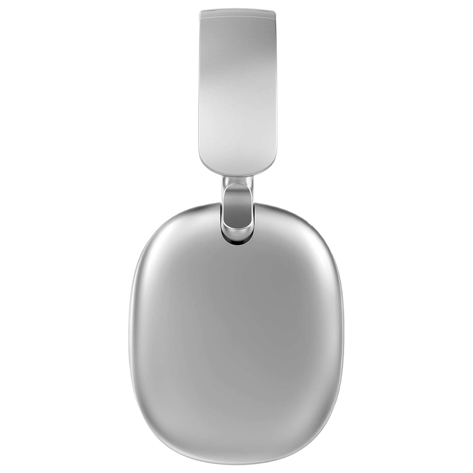 RORSOU C6 Active Noise Cancelling Headphones, Wireless Over Ear Bluetooth Headphones, 60H Playtime, Lightweight Folding Deep Bass Comfort Fit Ear Cups Headset with Mic for iPad/Travel/PC/Home Silver