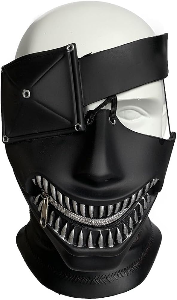 Amazon.com: Japan Tokyo Ghost Mask Halloween Ghoul Mask Cosplay
