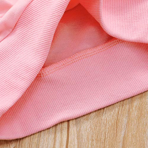 Image of CM C&M WODRO Toddler Girls Clothes Winter Warm Long Sleeve Tops+Long Pants Set