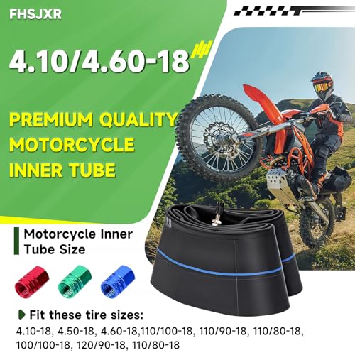 Image of 4.10 /4.60-18 Motorcycle Inner Tube