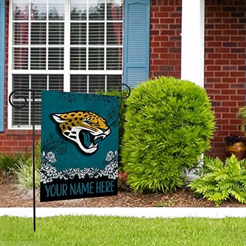Image of Rico Industries NFL Standard /Primary Personalized 13 inch x 18 inch Double Sided Garden Flag