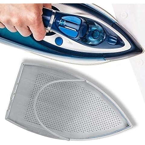 LANTRO JS Bügeleisensohle Bügeleisenschuh Aluminium BügelnSchutzsohle Bügelsohlenaufsatz Bügelzubehör Bügeleisen-Schutzhülle Cover