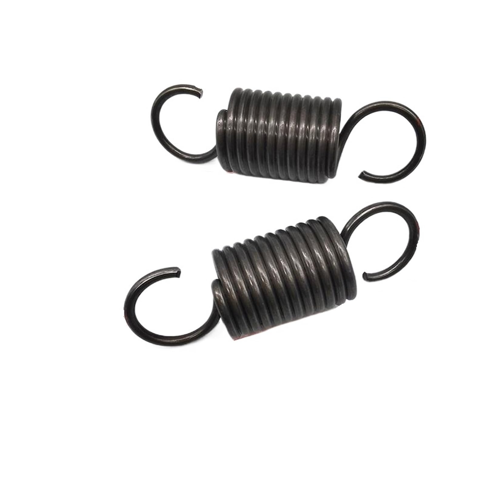 Zugfedern Mit Haken Federstahl-Einzelhaken-Spannung, rostfreier Spiralspulen-Rückzug(140mm(2pcs),30MM_3.5MM)