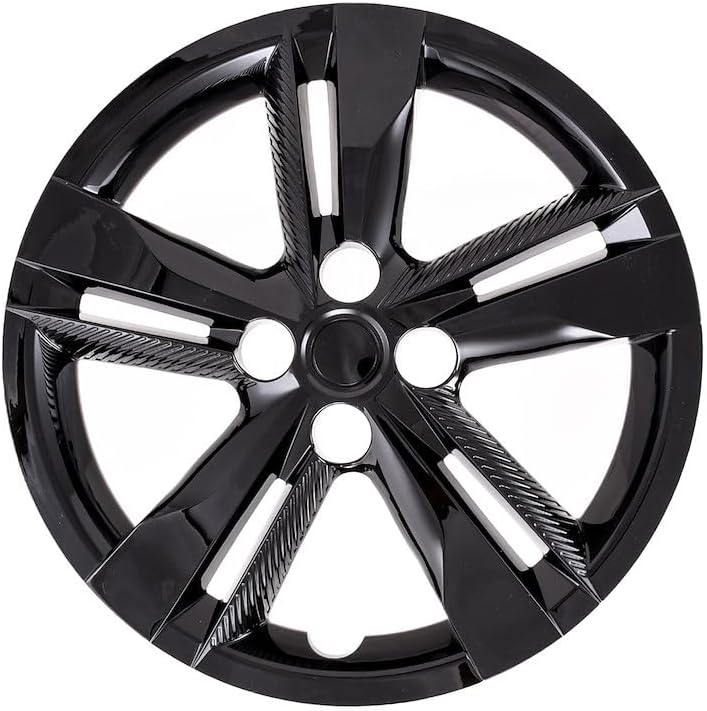 Coast to Coast 16" Black or Silver Snap-On Wheel Covers fits Nissan Kicks S (2018-2024) - IWC55216 (Black)