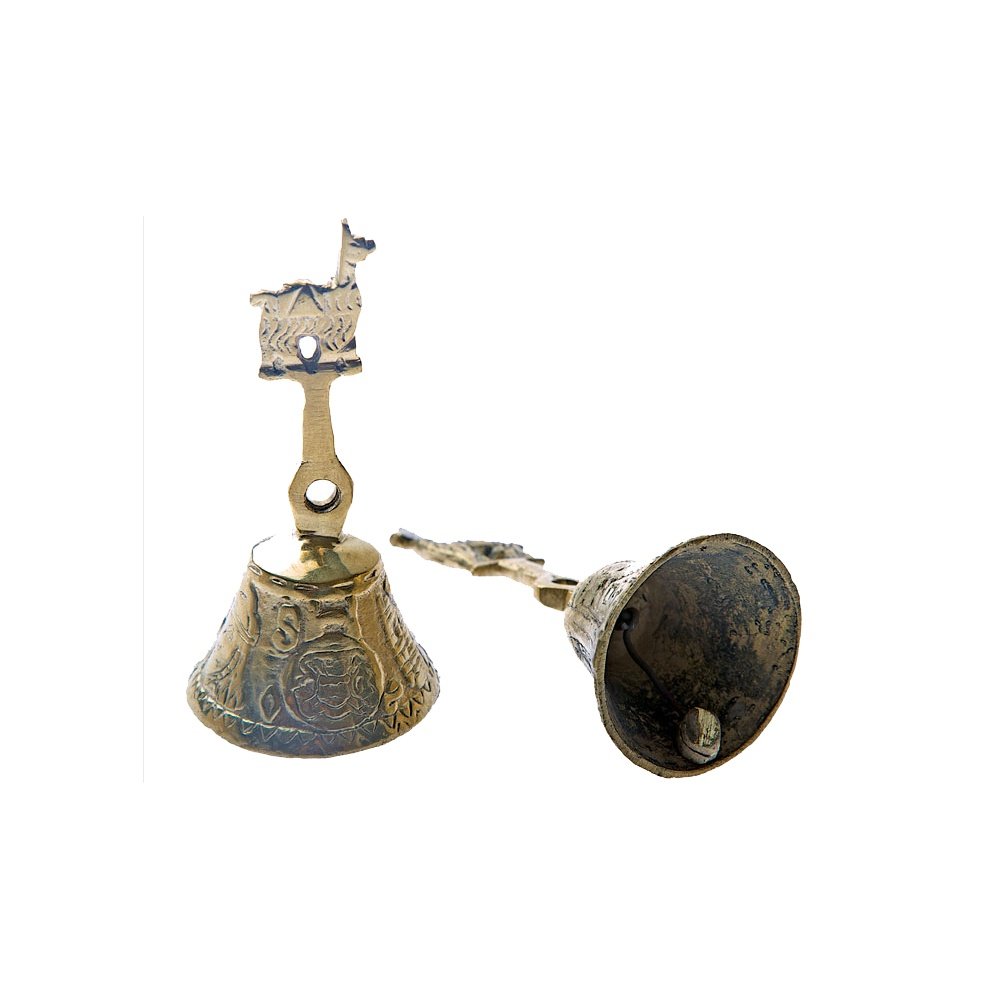 Qero Paqo's Shamanic Sacred Llama Bell 9cm - Symbol Of Health & Vitality