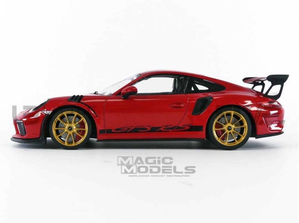 Amazon | ☆ ミニチャンプス 1/18 ポルシェ 911 GT3RS (991.2) 2019 
