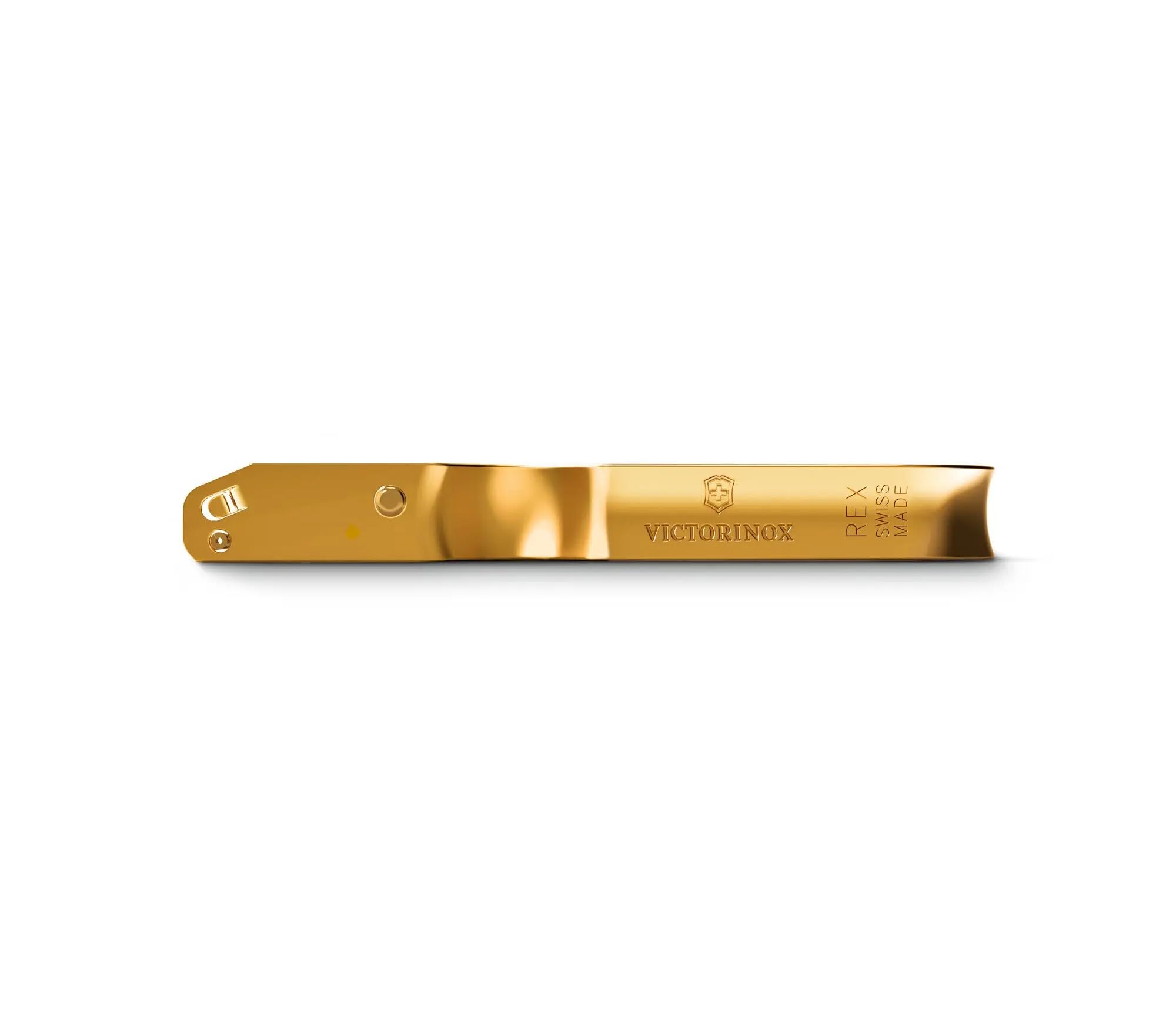 Victorinox Vergoldeter REX Sparschäler, Gemüseschäler, Ergonomische Form, Extra scharfe Klinge, Gold