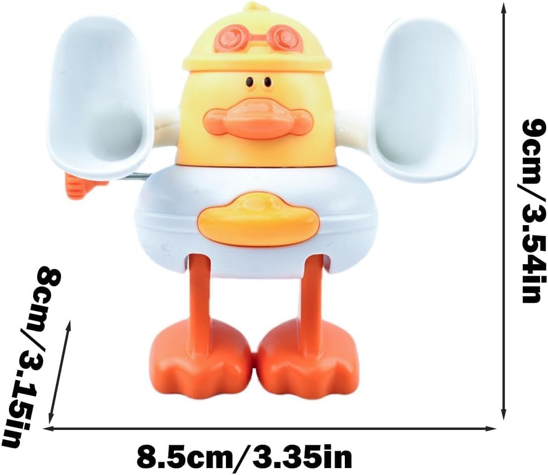 ADKD Mechanical Jumping Jack Windup Toy, Tumbling Action Character, Multicolor, Plastic, 18+ Months, No Batteries Required- Random Color (2) 2