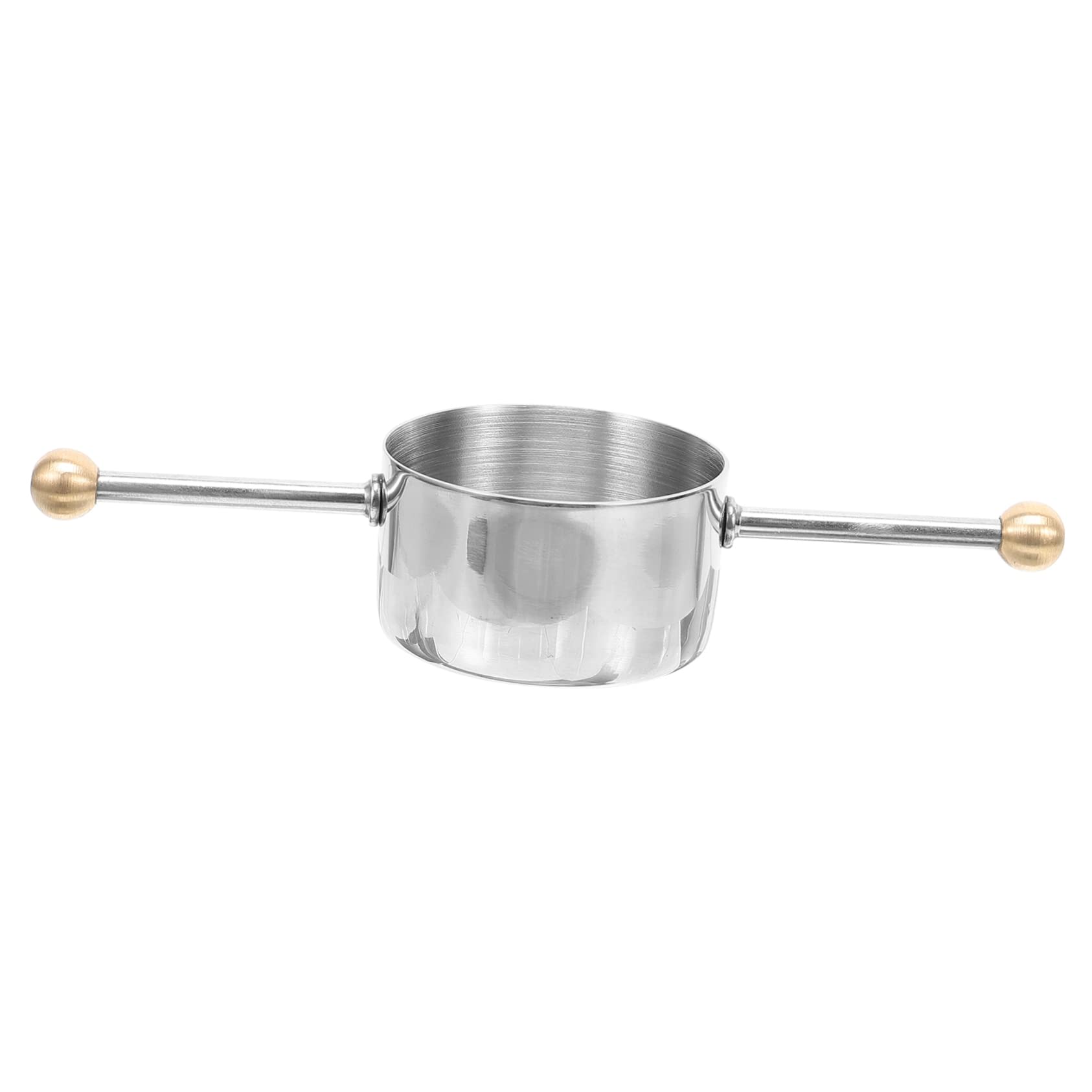 Garneck Stainless Steel Jigger Measuring Tool for Bartenders Double Bead Shot Measure Cup Compact Design for Home and Professional Use Stylish and Bar Essential