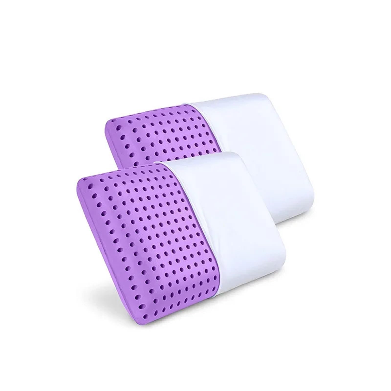 IRFHDCX Cooling Pillow Lavender Memory Foam For Sleeping for summer sleep