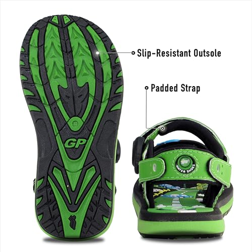 Image of Gold Pigeon Shoes Easy SNAP LOCK Outdoor Water Kids Toddler Sandals for Girls & Boys. Everyday, Vocation, Pool, Summer, Beach Essentials.